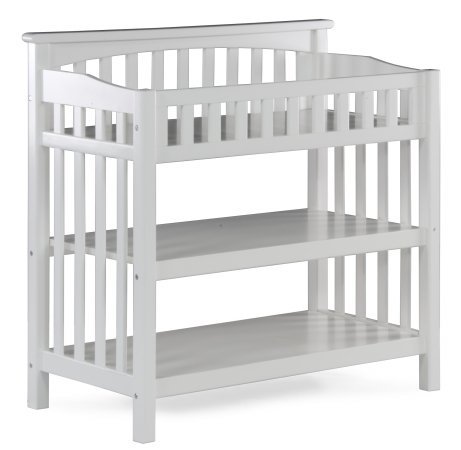 Atlantic Furniture 98832 Columbia Knock Down Changing Table in White