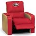 Dreamseat NFL San Francisco 49ers Leather Recliner