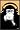 Steez (Headphone Chimp) 24x36 Dry Mounted Poster Wood Framed [Kitchen].