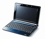 Acer Aspire One A150 Netbook, Windows XP Home, 8.9-inch Crystalbrite TFT LCD, 1GB RAM, 160GB HDD, Intel Atom Processor N270 1.60 Ghz (Blue)