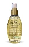 OGX Shimmering Keratin Oil, Ever Straight Brazilian Keratin Therapy, 4oz