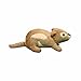 MIGHTY- Nature Chipmunk-Junior- Squeaker-Multiple Layers. Made Durable, Strong & Tough. Interactive Play Dog Toy (Tug, Toss & Fetch). Machine Washable & Floats