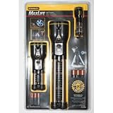 Stanley Maxlife Tripod Flashlights, 3 flashlights, and 12 batteries