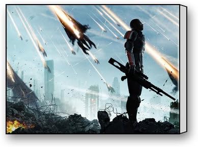 Funnyone Custom Modern Wall Art Decoration for Home Mass Effect Canvas Prints