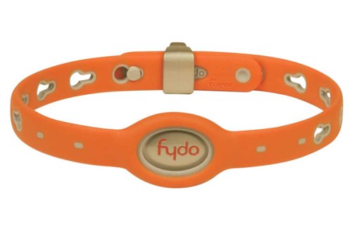 Teafco Fydo Action Water Resistant Medium Dog Collar, Tango Orange