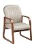 Oak Finish Wood Visitors Chair By Office Star