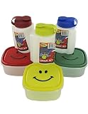 Bulk Buys HT733 Smiley Face Lunch Kit - Pack of 48 Bulk Buys HT733 Smiley Face Lunch Kit - Pack of 48