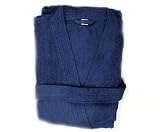 Review   / NEW Navy Blue Kimono Bathrobe Cotton Bath Robe - FREE SHIPPING * Many Styles & Colors Available