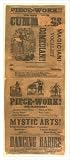 Historic Theater Poster (S), Professor Cummings the celebrated magician vocalist and comedian