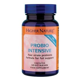 ProBio-Intensive - Probiotique haute performance � quatre souches - 90 g�l - Higher Nature