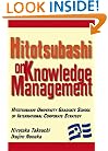 Hitotsubashi on Knowledge Management