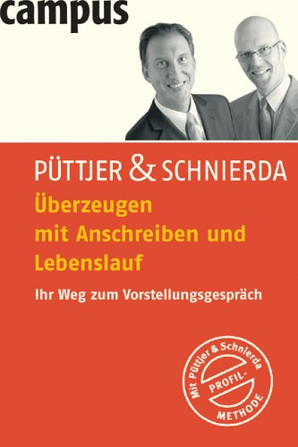�berzeugen mit Anschreiben und Lebenslauf