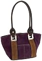 Tignanello Modern Mix Suede Dome Tote