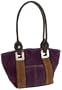 Tignanello Modern Mix Suede Dome Tote