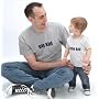 BIG KID and LITTLE KID Father & Son Shirts - Great DAD & NEW DAD gift!