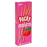 Glico Strawberry Pocky, 1.41-Ounce Boxes (Pack of 10)
