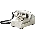 Crosley 302 Desk Phone - Brushed Chrome