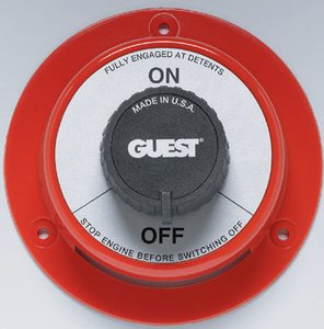 Guest Cruiser Series Battery Selector Switches 2102 On/Off No AFD