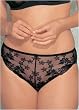 Goddess Cashmere Embroidered hi-cut brief #212. Matching bra available.