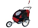 Aosom Elite 2in1 Double Baby Bicycle Bike Trailer and Stroller