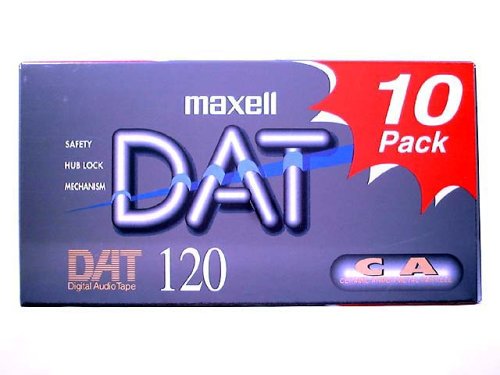 maxell 録音用 DAT 120分 10巻 DM-120D 10P