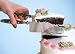 Debbie Meyer's kake-kut'r ; V-shaped; The Bistro handle style