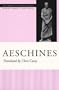 Aeschines (The Oratory of Classical Greece, Vol. 3; Michael Gagarin,