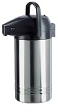 Pump-vacuum jug PRESIDENT 3.0 L stainle, Stainless