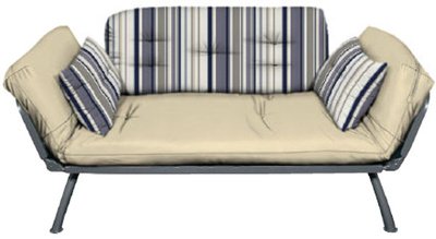 Elite Newport Navy Mali Flex Futon