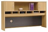Series C Light Oak 72 2 Door Hutch By Bush Furniture Office Product