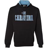 North Carolina Tar Heels (UNC) Navy Blue Classic Twill Hoody Sweatshirt-