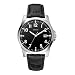 Guess - W65012G3 - Mens Fashion - Montre Homme - Quartz Analogique - Cadran Noir - Bracelet Cuir Noir