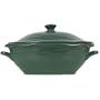 CorningWare Casual Collections 3-Quart Oval Casserole Dish, Green