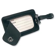 Rick Steves Leather Luggage Id Tag, Set of 2