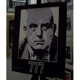 Aleister Crowley Limited Edition Mounted Art Print