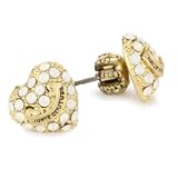 Juicy Couture Pave Heart Icons Gold And Opal P