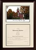 Georgia Tech Graduation Diploma Frame Pic