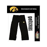 Iowa Hawkeyes Black Scrub Pants