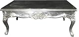 Barock Couchtisch Silber 120 x 80 cm