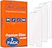 TheCoos [3-Pack] Tempered Glass Screen Protector for Apple iPhone 8 Plus and iPhone 7 Plus
