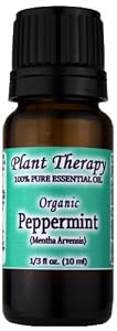 Organic Peppermint Essential Oil. 10 ml. 100% Pure, Undiluted, Therapeutic Grade.