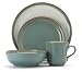 Noritake Sanibel Green 16-Piece Place Setting, Service for 4