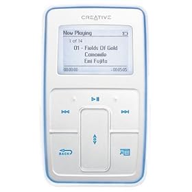 Creative Zen Micro 6GB MP3 Player - White