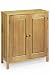 Mission-style 33w Shoe Storage With Doors