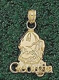 Anderson Jewelry Georgia Bulldogs Gold Charm