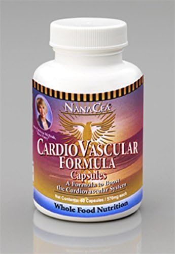 NanaCea CardioVascular Formula (60 caps) Heart Health by Patty McPeak