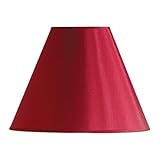 Laura Ashley SFE311 Classic 11-Inch Empire Shade, Red