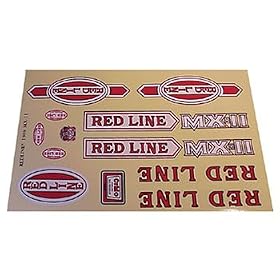 REDLINE 1980 MX-II Decal Set 1 Set