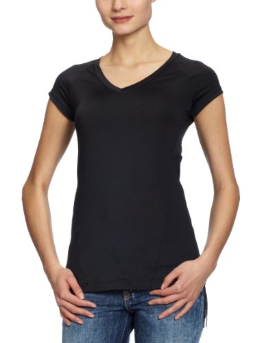 Adidas Damen T-Shirt adi Libria Image, black/radiant pink f10/aluminum 2, 42, P90319 Preisvergleich