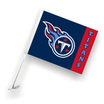 TENNESSEE TITANS Double Sided Car Flags